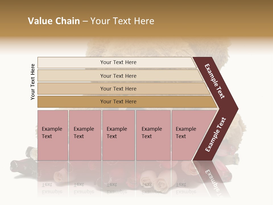 Rose Brown Toy PowerPoint Template