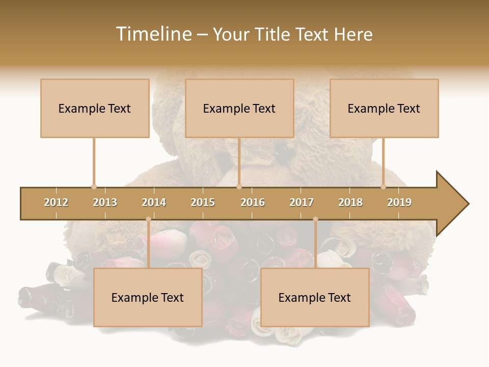 Rose Brown Toy PowerPoint Template