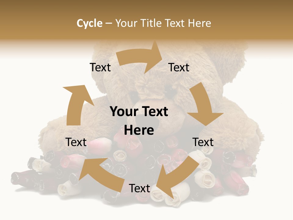 Rose Brown Toy PowerPoint Template