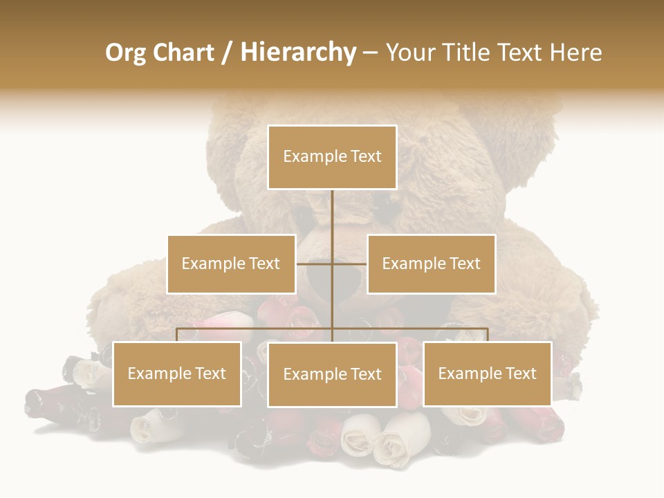 Rose Brown Toy PowerPoint Template