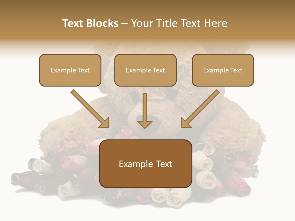 Rose Brown Toy PowerPoint Template