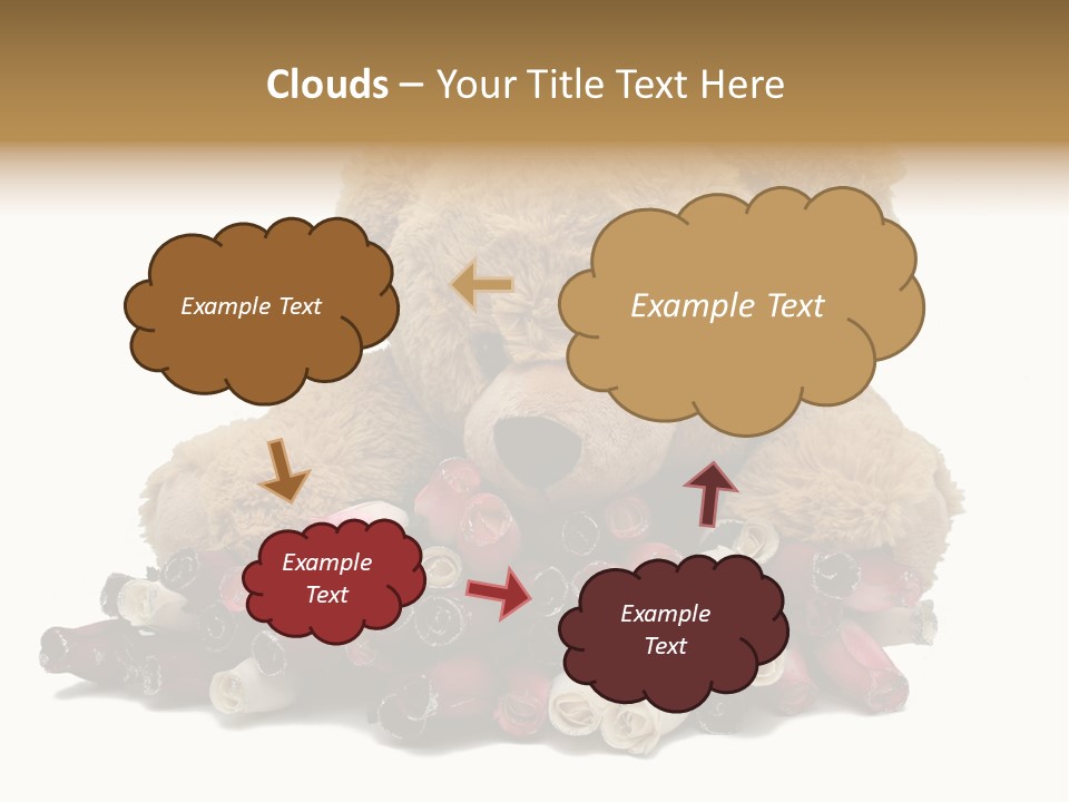 Rose Brown Toy PowerPoint Template