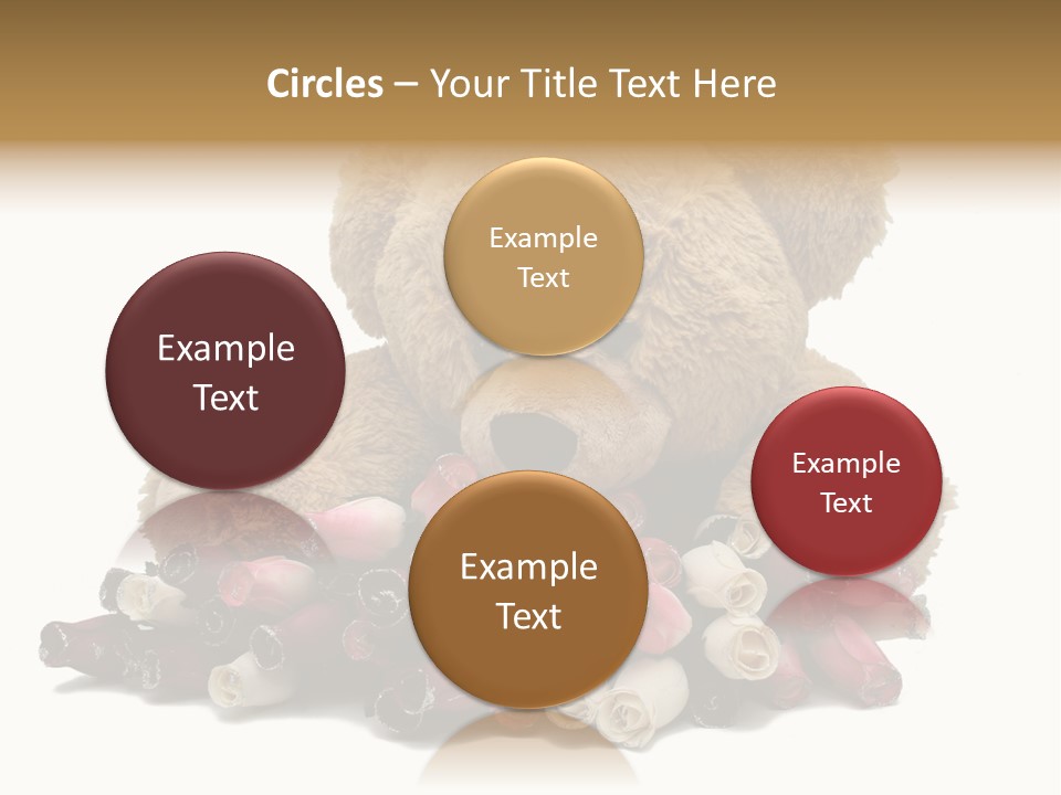 Rose Brown Toy PowerPoint Template