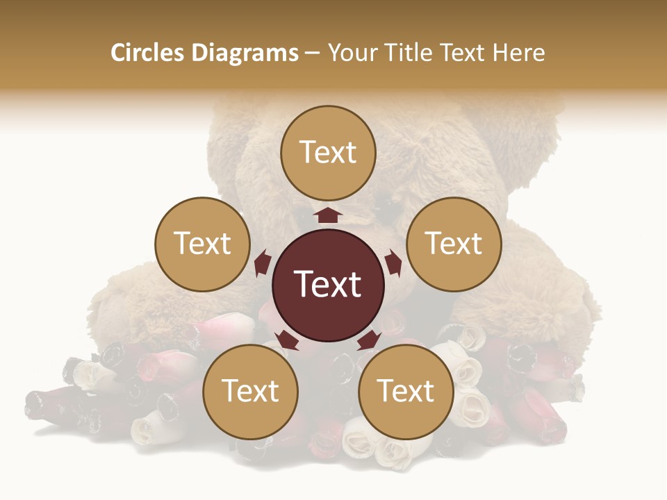 Rose Brown Toy PowerPoint Template