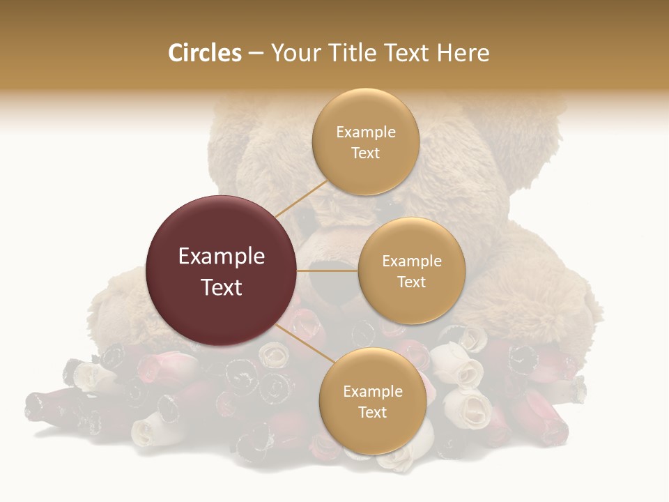 Rose Brown Toy PowerPoint Template