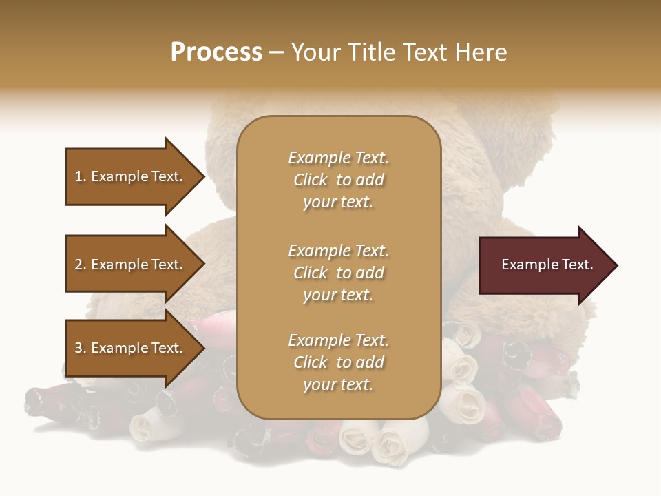 Rose Brown Toy PowerPoint Template