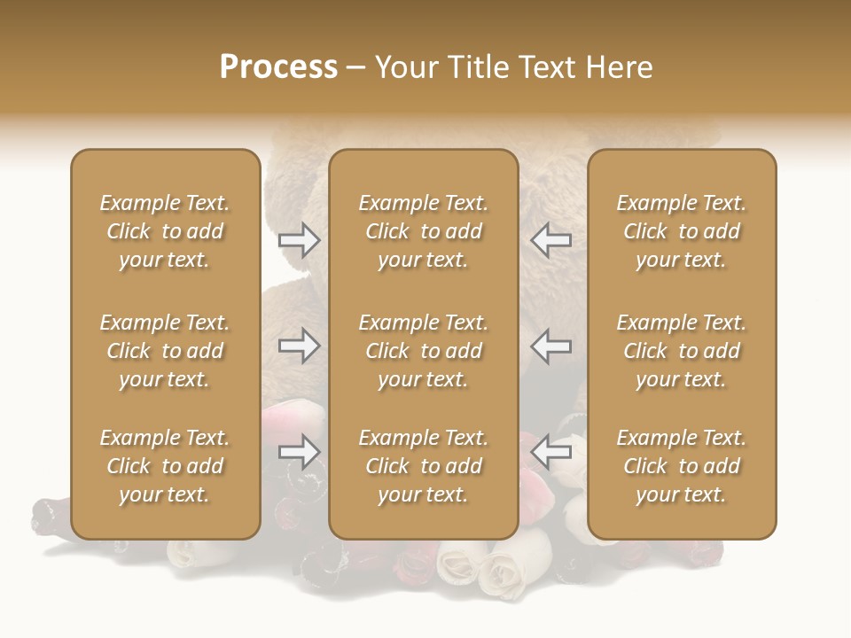Rose Brown Toy PowerPoint Template