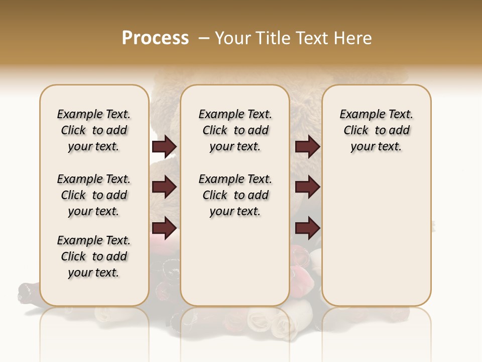 Rose Brown Toy PowerPoint Template