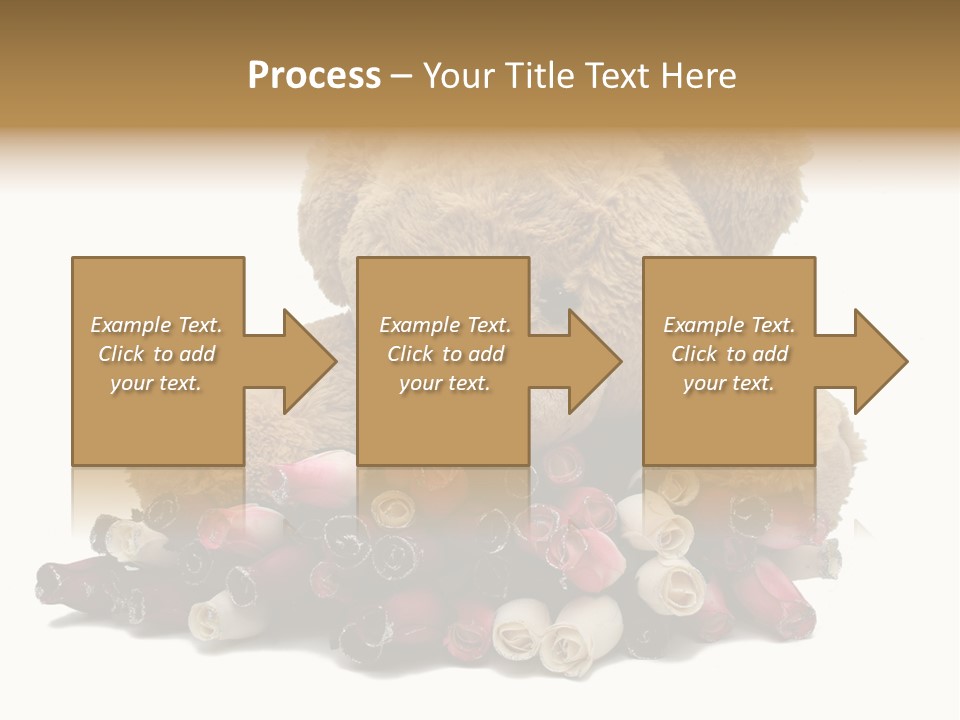 Rose Brown Toy PowerPoint Template