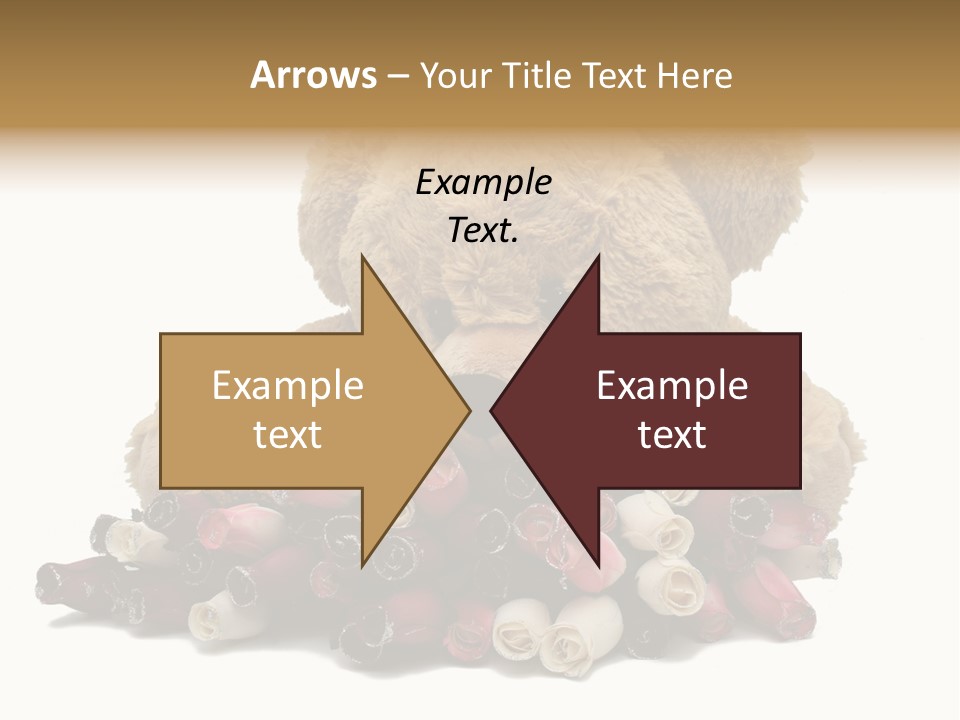 Rose Brown Toy PowerPoint Template