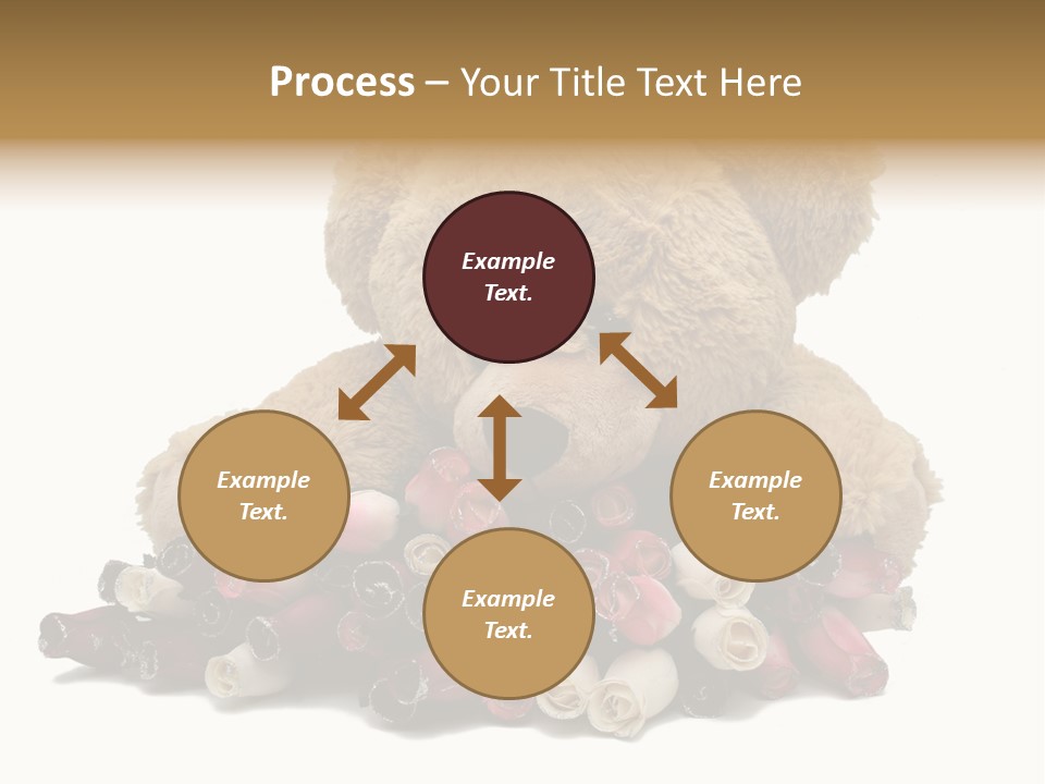 Rose Brown Toy PowerPoint Template