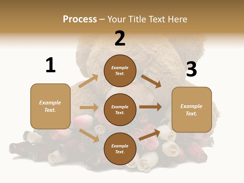 Rose Brown Toy PowerPoint Template