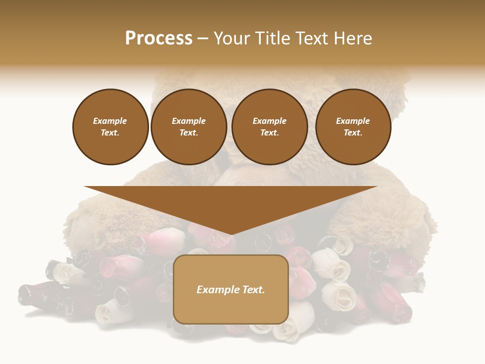 Rose Brown Toy PowerPoint Template