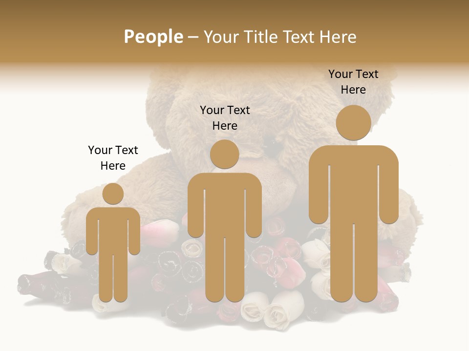Rose Brown Toy PowerPoint Template