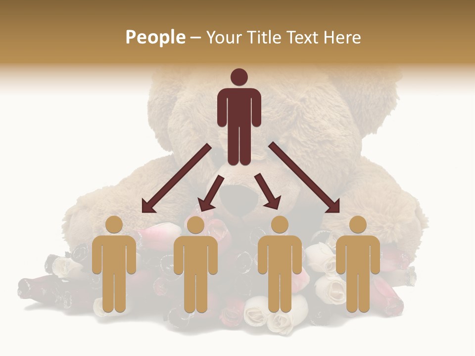 Rose Brown Toy PowerPoint Template