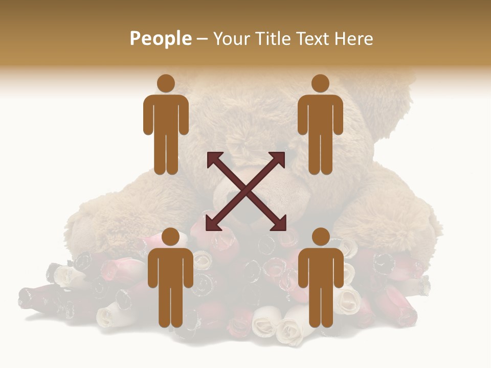 Rose Brown Toy PowerPoint Template