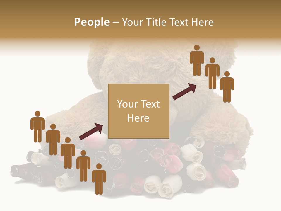 Rose Brown Toy PowerPoint Template