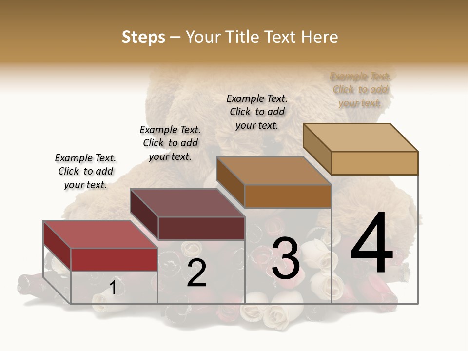 Rose Brown Toy PowerPoint Template