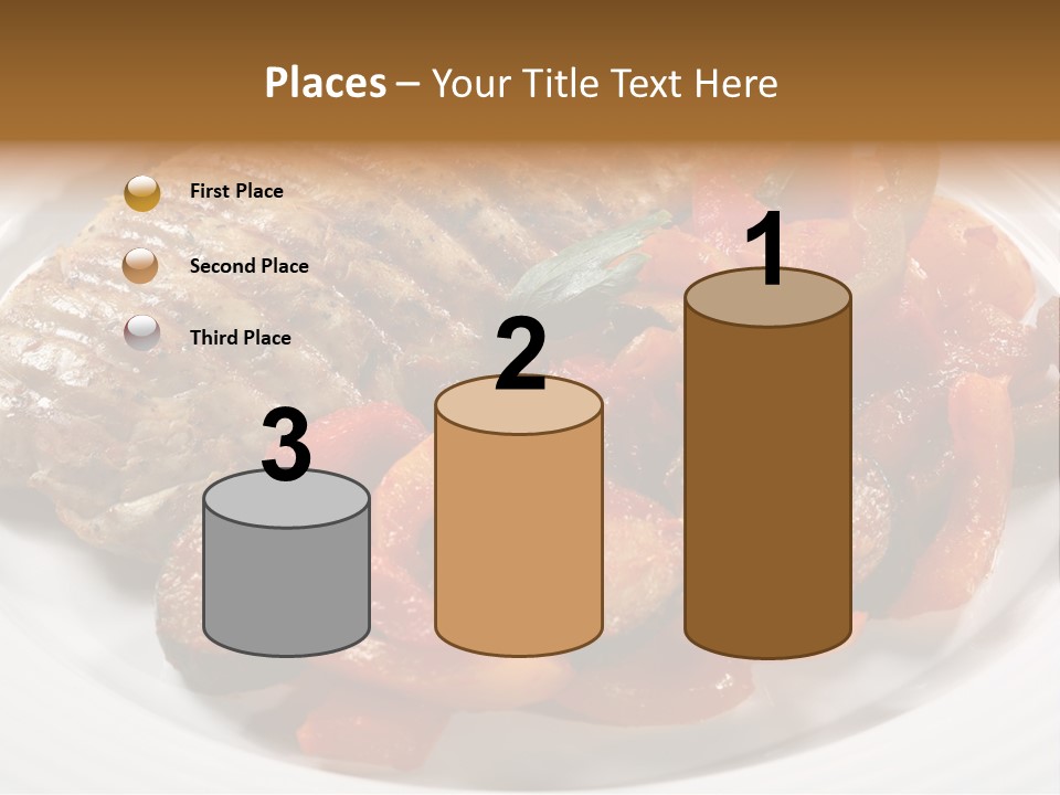 Broiled Overweight Salad PowerPoint Template