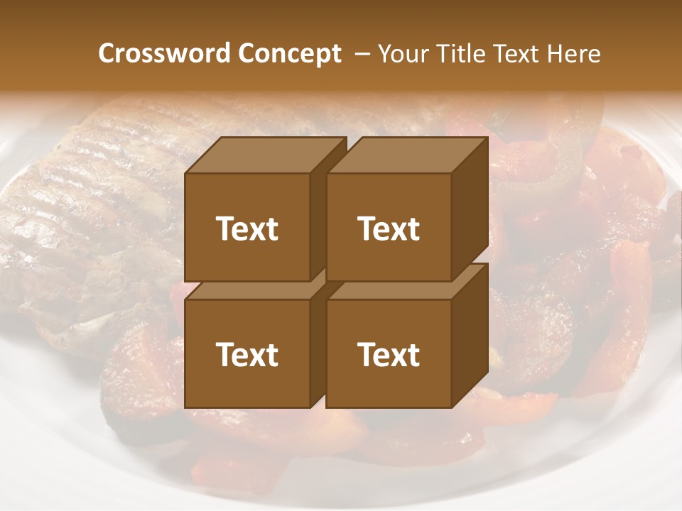 Broiled Overweight Salad PowerPoint Template