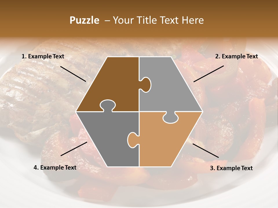 Broiled Overweight Salad PowerPoint Template