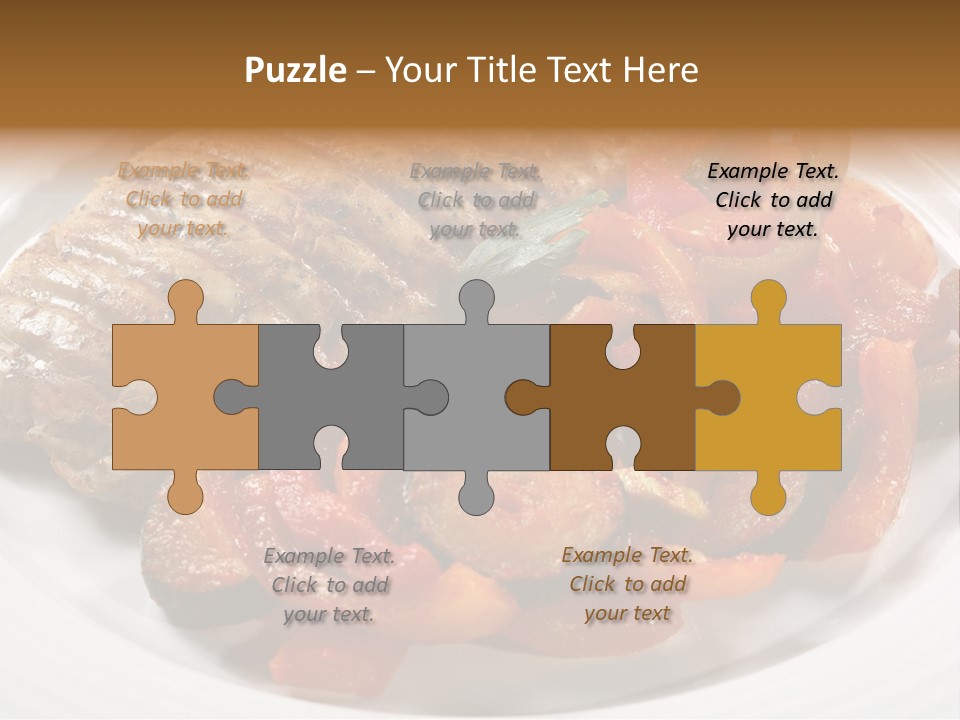 Broiled Overweight Salad PowerPoint Template