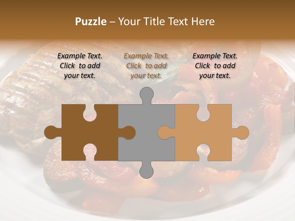 Broiled Overweight Salad PowerPoint Template