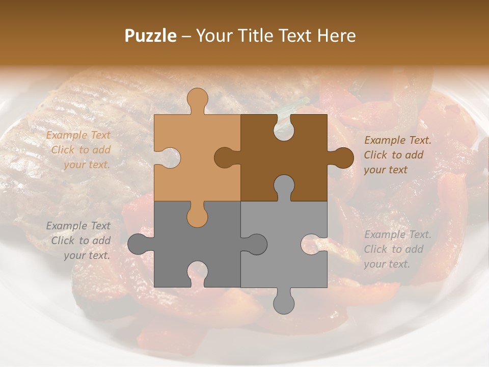 Broiled Overweight Salad PowerPoint Template