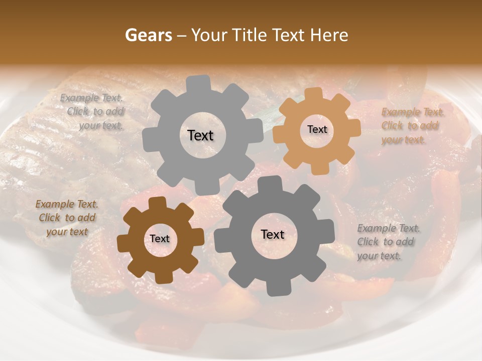 Broiled Overweight Salad PowerPoint Template