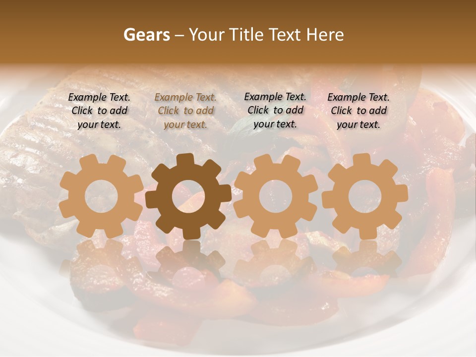 Broiled Overweight Salad PowerPoint Template