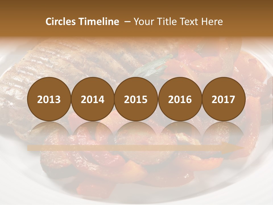 Broiled Overweight Salad PowerPoint Template