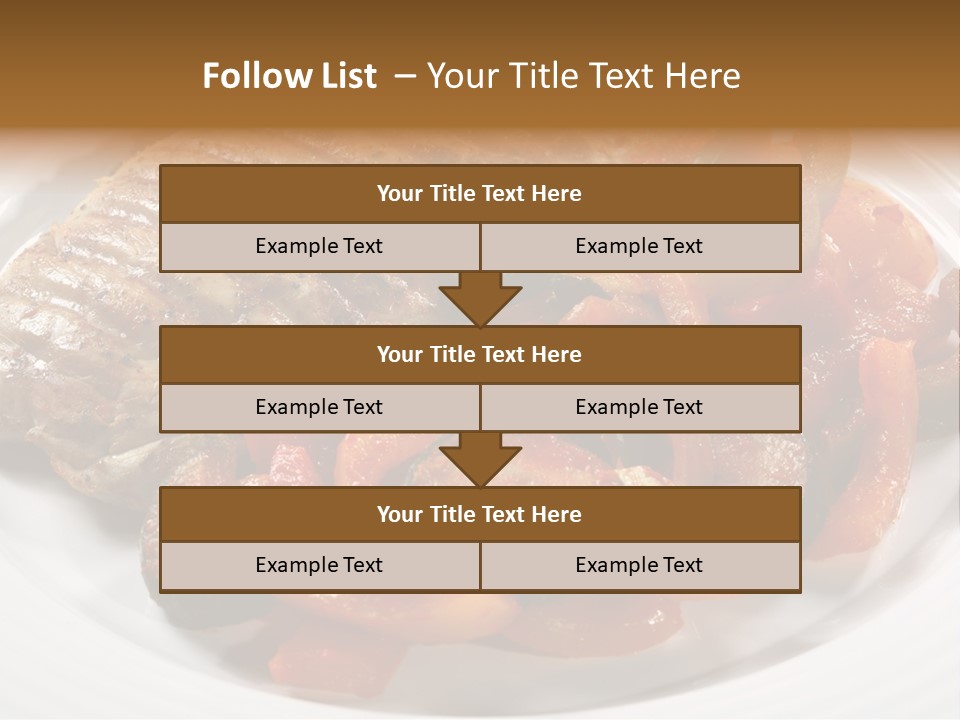Broiled Overweight Salad PowerPoint Template