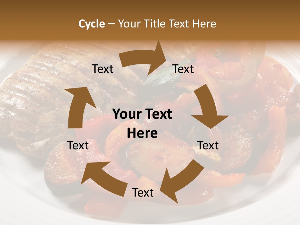 Broiled Overweight Salad PowerPoint Template