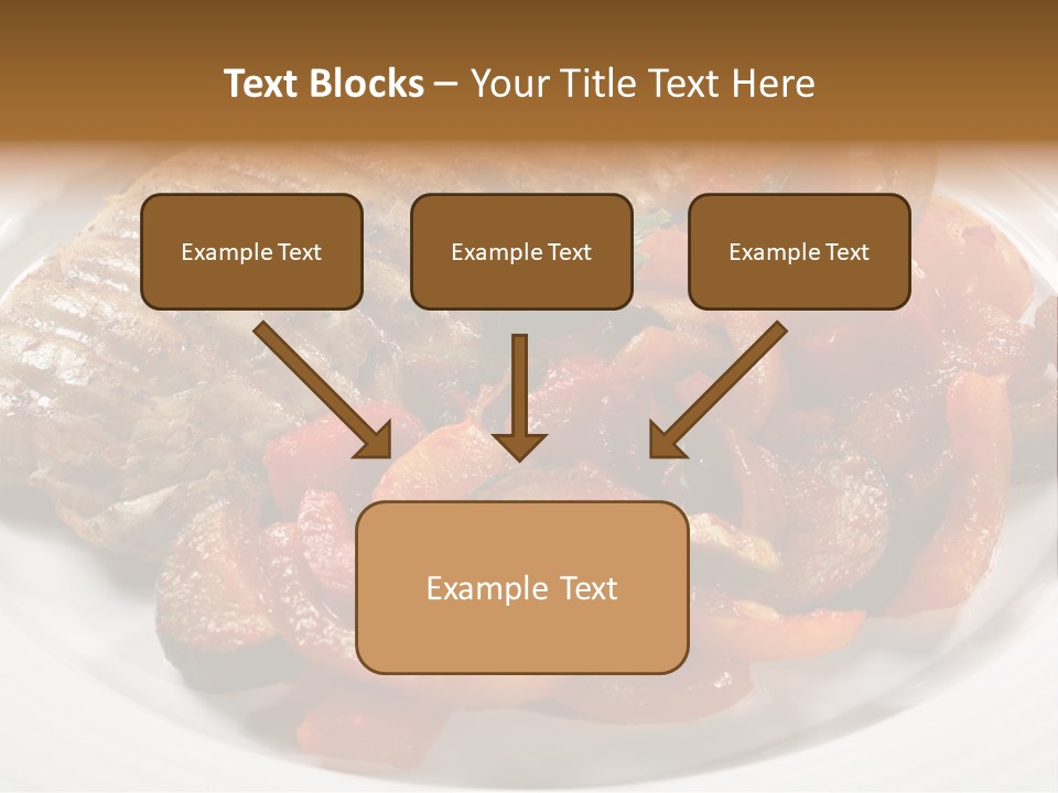 Broiled Overweight Salad PowerPoint Template