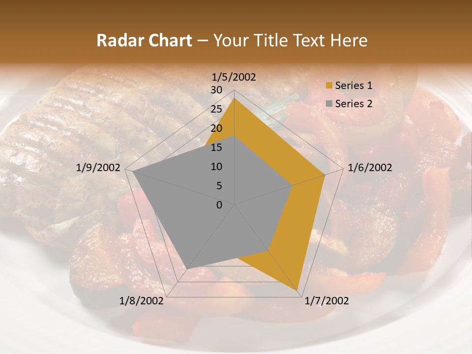 Broiled Overweight Salad PowerPoint Template