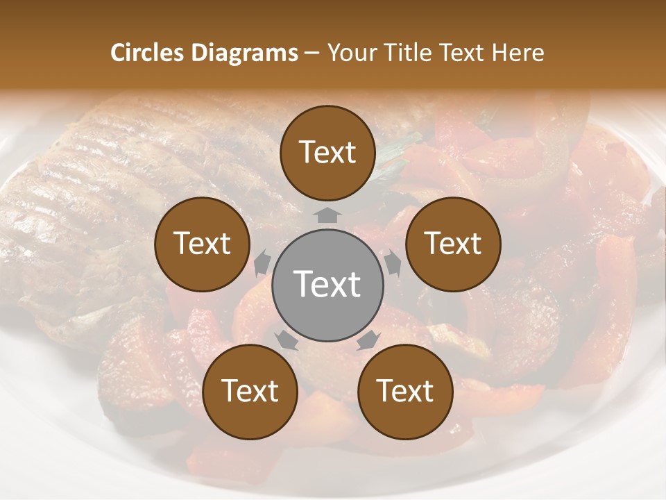 Broiled Overweight Salad PowerPoint Template