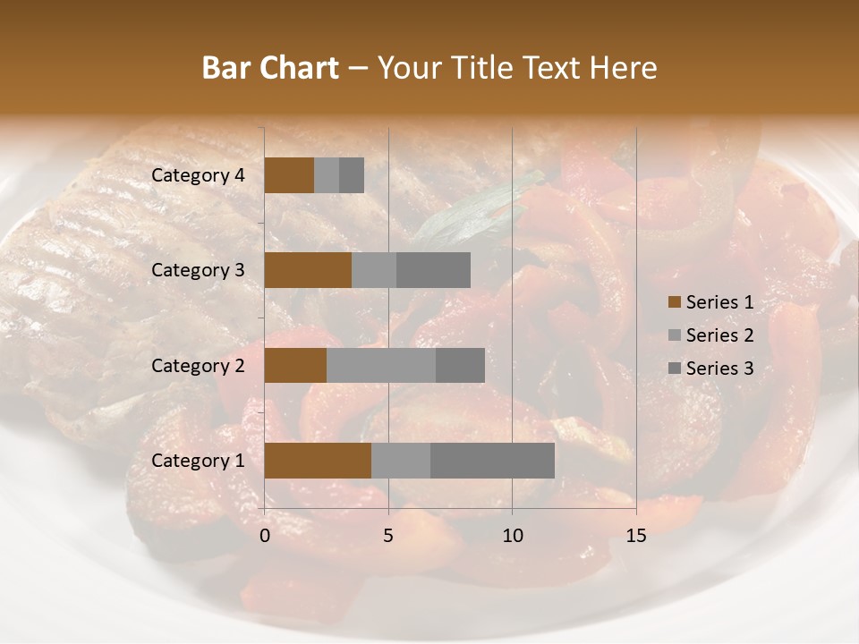 Broiled Overweight Salad PowerPoint Template