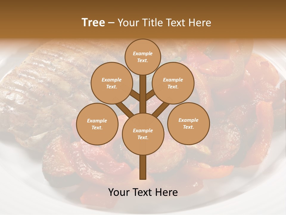 Broiled Overweight Salad PowerPoint Template