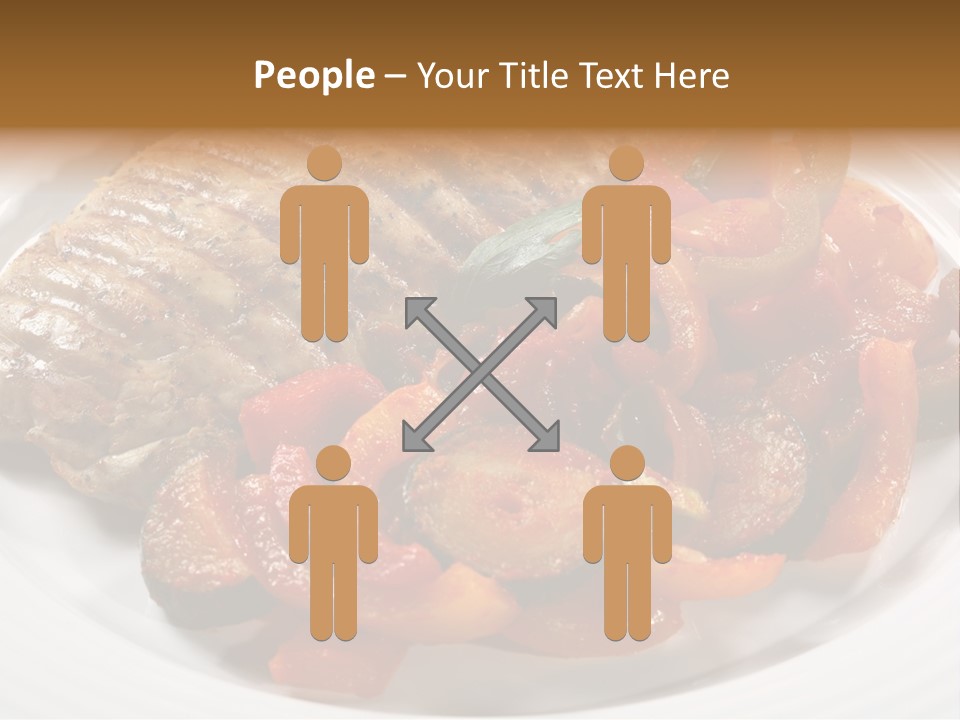 Broiled Overweight Salad PowerPoint Template