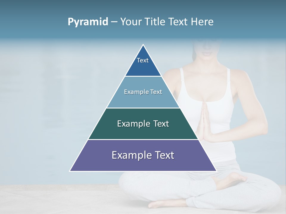 Full Length Female Horizontal PowerPoint Template