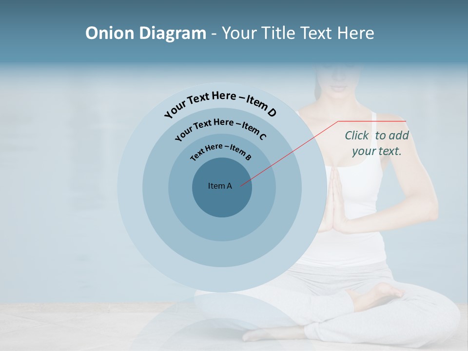 Full Length Female Horizontal PowerPoint Template