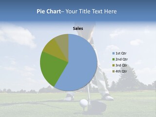 Training Putt Freedom PowerPoint Template