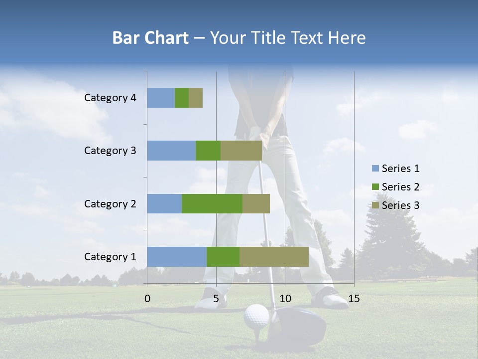 Training Putt Freedom PowerPoint Template