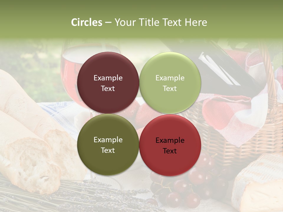 Crop Meal Cheese PowerPoint Template