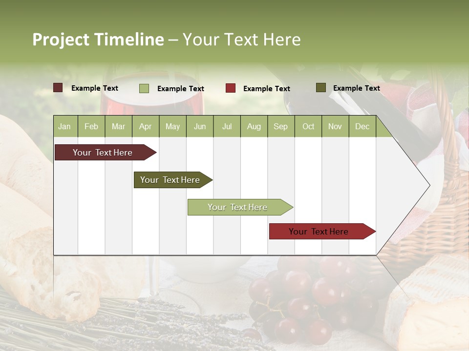 Crop Meal Cheese PowerPoint Template