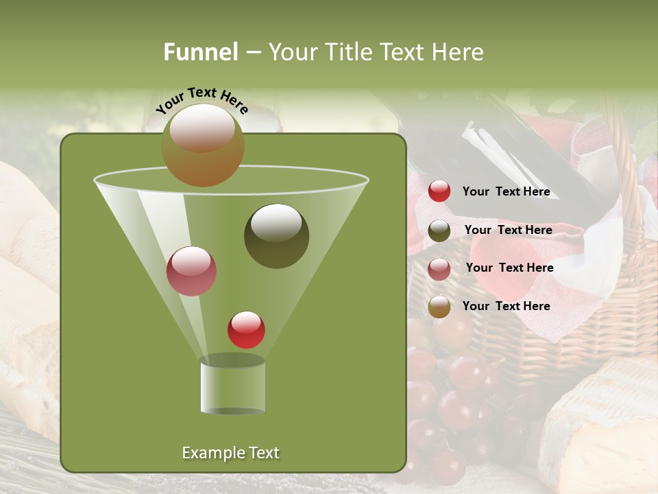 Crop Meal Cheese PowerPoint Template