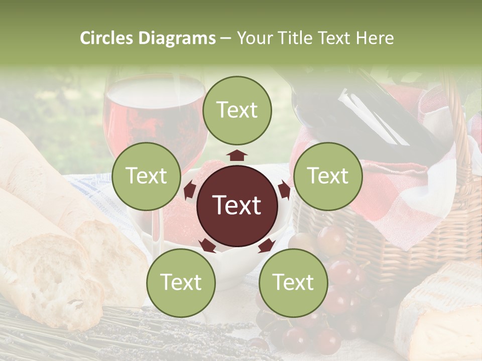 Crop Meal Cheese PowerPoint Template