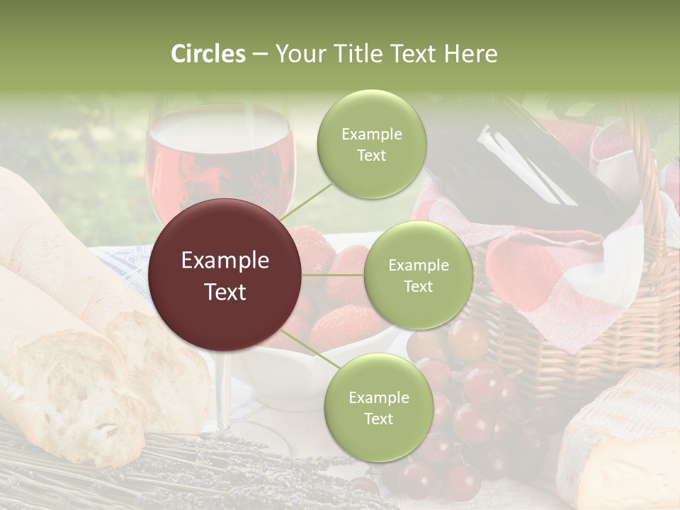 Crop Meal Cheese PowerPoint Template