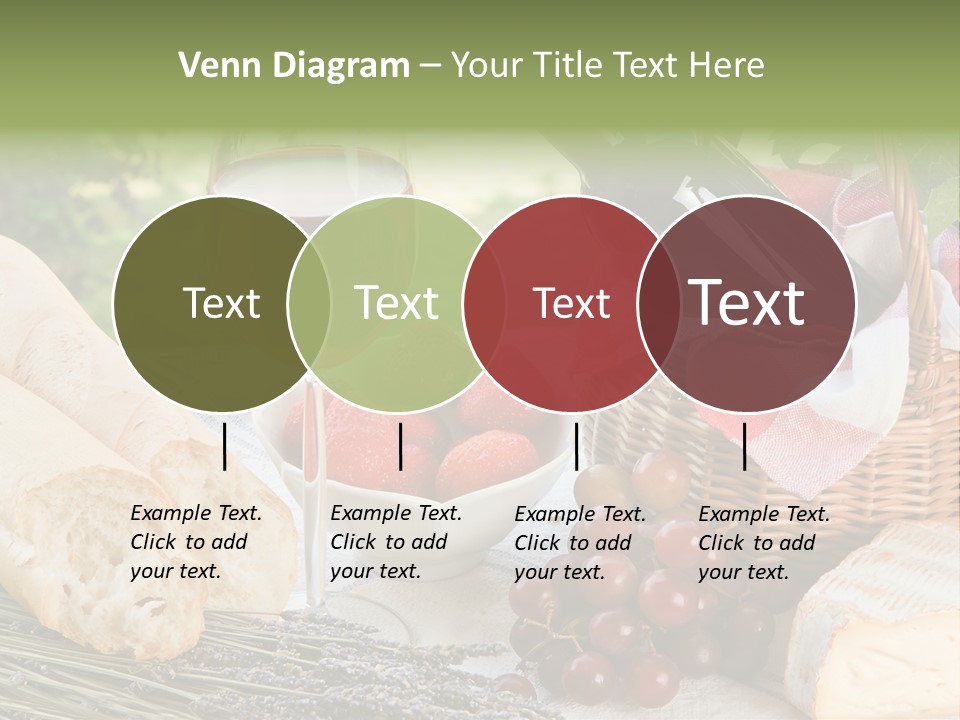Crop Meal Cheese PowerPoint Template