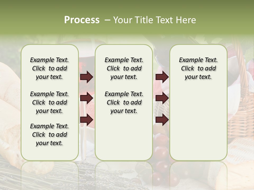 Crop Meal Cheese PowerPoint Template